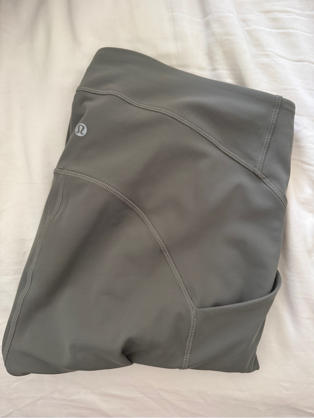 Lululemon power Thru High rise leggings with pockets 12